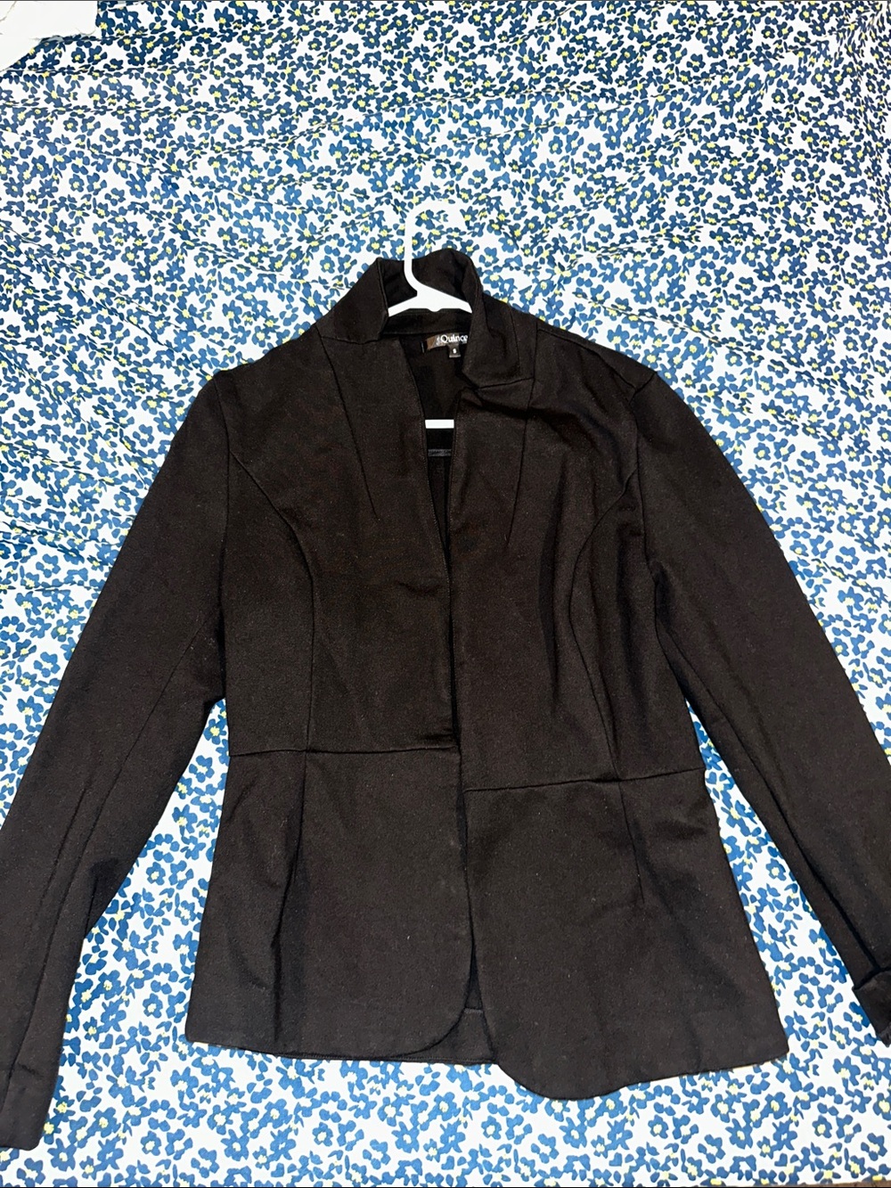 Quince Black Tailored Women's Blazer
